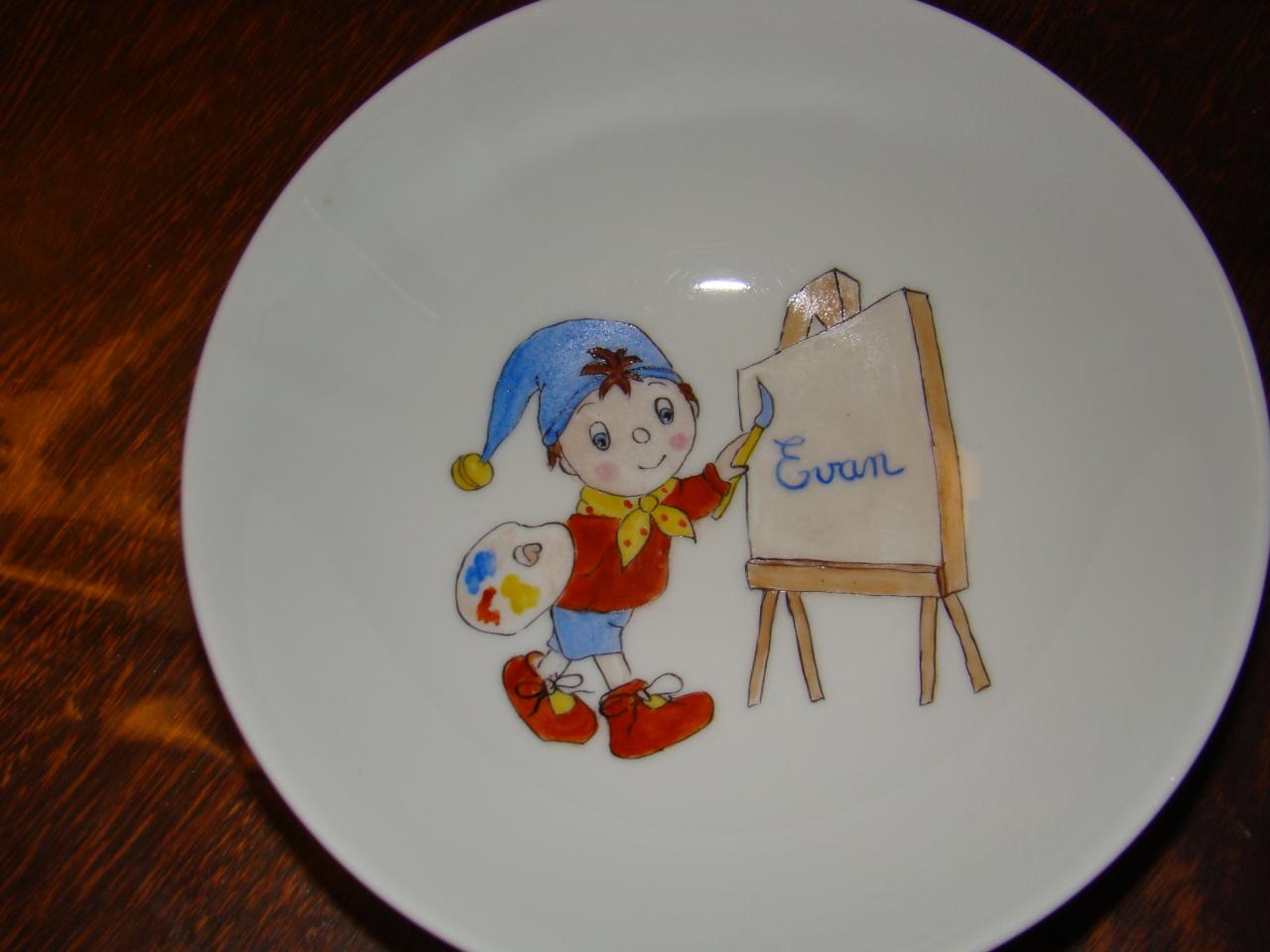 Assiette Oui-Oui